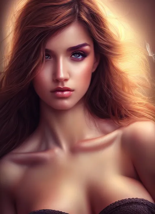 Image similar to a gorgeous female photo, professionally retouched, realistic, smooth face, perfect eyes, symmetrical, full body shot, wide angle, sharp focus, 8 k high definition, insanely detailed, intricate, elegant, art by artgerm