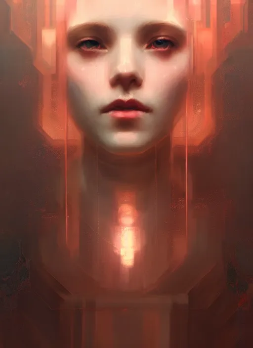 Prompt: symmetry!! portrait of a beautiful princess, sci - fi, glowing lights!! intricate, elegant, highly detailed, digital painting, artstation, concept art, smooth, sharp focus, illustration, ethereal, ominous, misty, by ruan jia and jeremy mann and alphonse mucha, 8 k