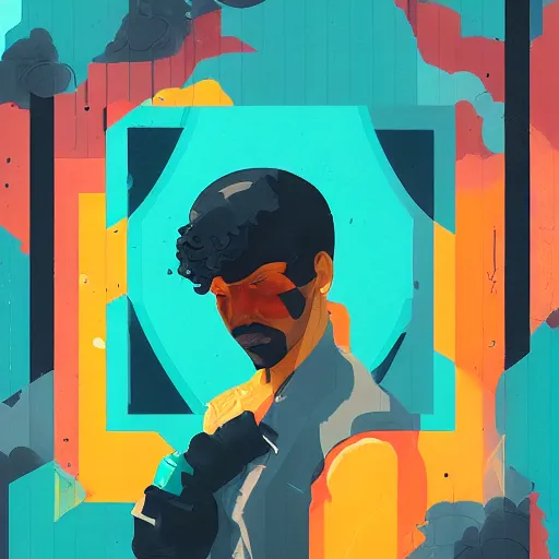 Image similar to Free Fire profile picture by Sachin Teng, asymmetrical, Organic Painting , Matte Painting, geometric shapes, hard edges, graffiti, street art:2 by Sachin Teng:4