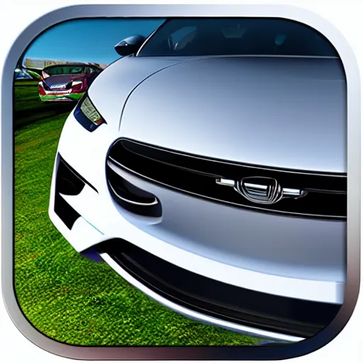 Image similar to Smooth car, designed by Apple Software