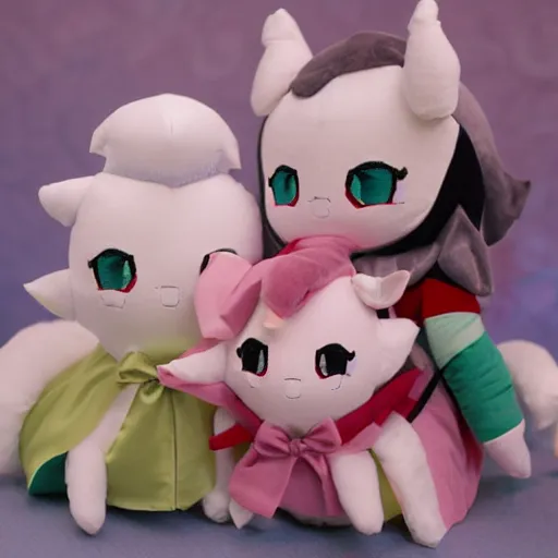 Image similar to fumo plushie