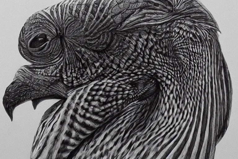 Prompt: “ a extremely detailed stunning creature drawings by allen william ”