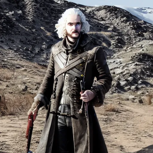 Prompt: john snow in borderlands