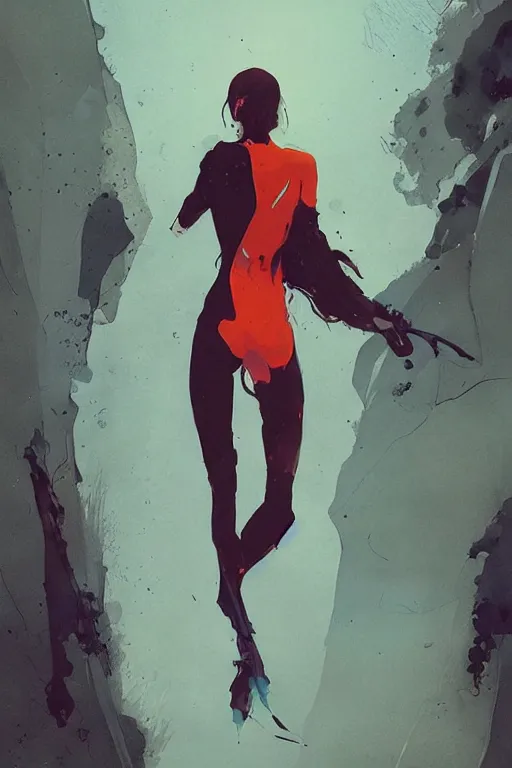 Image similar to ds 4, by conrad roset, greg rutkowski and makoto shinkai trending on artstation