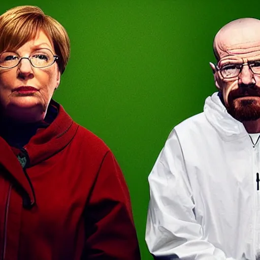 Image similar to walter white with michelle bachelet