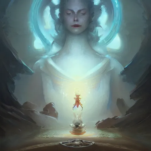 Prompt: reaching enlightenment, highly detailed, digital painting, artstation, sharp focus, smooth, concept art, illustration, art by peter mohrbacher and emmanuel shiu and martin johnson heade and bastien lecouffe - deharme