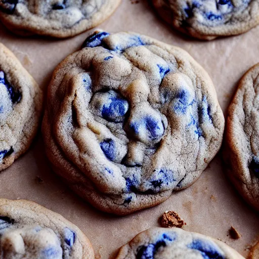 Image similar to blue ( chocolate chip cookie )