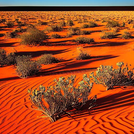 Image similar to bio-sensor system for monitoring the australian desert, XF IQ4, 150MP, 50mm, F1.4, ISO 200, 1/160s, dawn