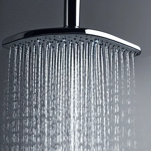 Image similar to futuristic shower head