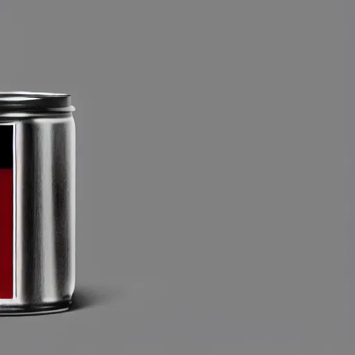 Prompt: can of paint, minimal, modern