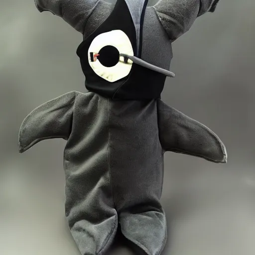 Prompt: plague doctor plushy