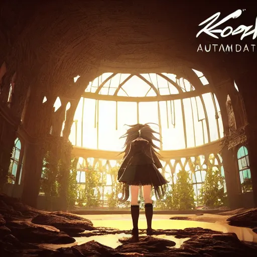 Image similar to kodak portra 8 0 0, infinitely detailed hd scenery ambience from nier automata, dream design, relief concept, majestic dream scenery detailed magic