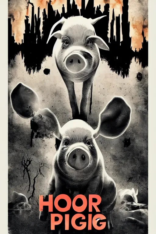 Piggy Horror Film 2022 Poster for Sale by delanofe