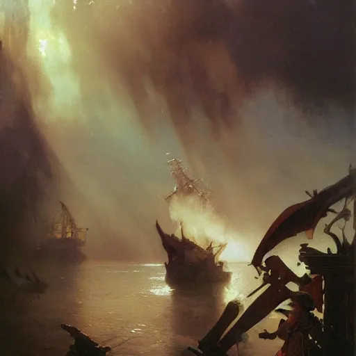 Image similar to art by ivan aivazovsky and syd mead and moebius and gaston bussiere and roger dean and pieter claesz and paul delaroche and alma tadema and aelbert cuyp and willem claesz, live action, a fantasy cinematic close up shot of a dwarf berserker firghting, warhammer, dnd, last stand