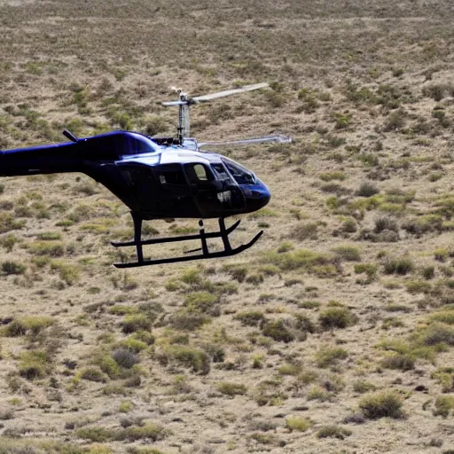 Image similar to TV News, helicopter footage of Adam and Eve fleeing Eden in white Bronco