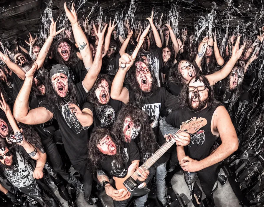 Photo Of Heavy Metal Listener Having Their Face Melted Stable 