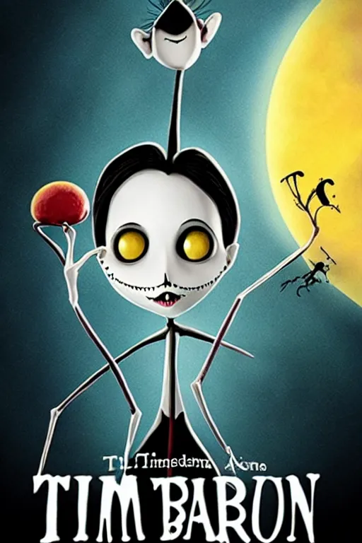 Image similar to tim burton animated feature