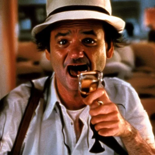 Image similar to bill murray in fear and loathing