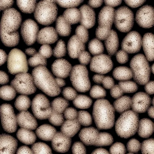 Prompt: potato, visual noise, gradient noise