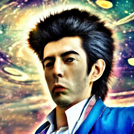 Image similar to SPACE DANDY A DANDY GUY IN SPACCCE, Realistic, HDR, Clear Image, face portrait, OMG SO REALISTIC,