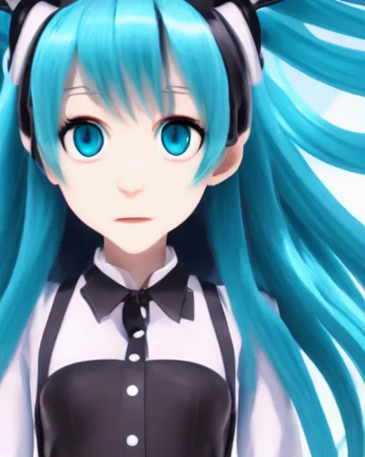 Prompt: Hatsune Miku in the role of Jonny Silverhand, amazing short, 8K, IMAX, ultra detailed