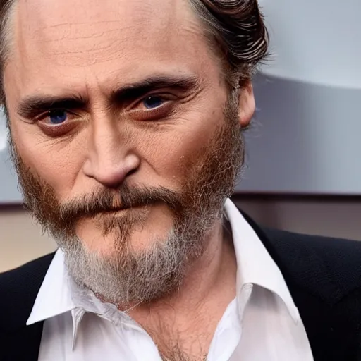 Prompt: joaquin Phoenix christopher walken