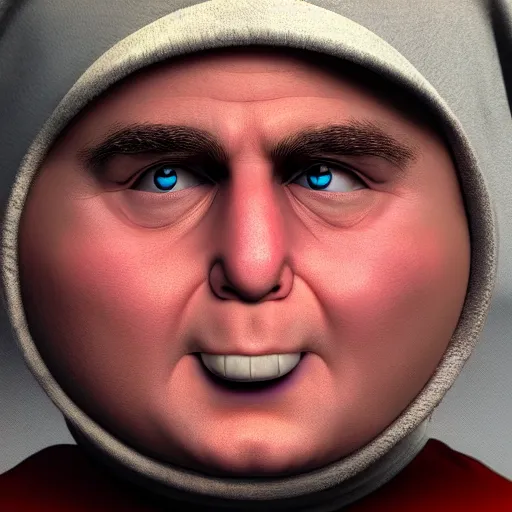 Image similar to eric cartman face from south park cgsociety photorealistic cg model