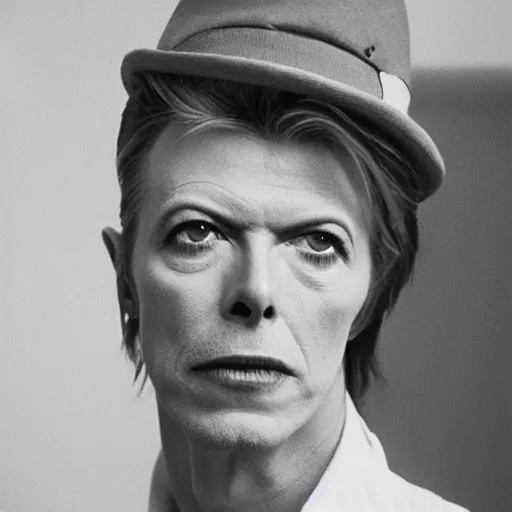 Image similar to portrait of David Bowie by Cecil Beaton