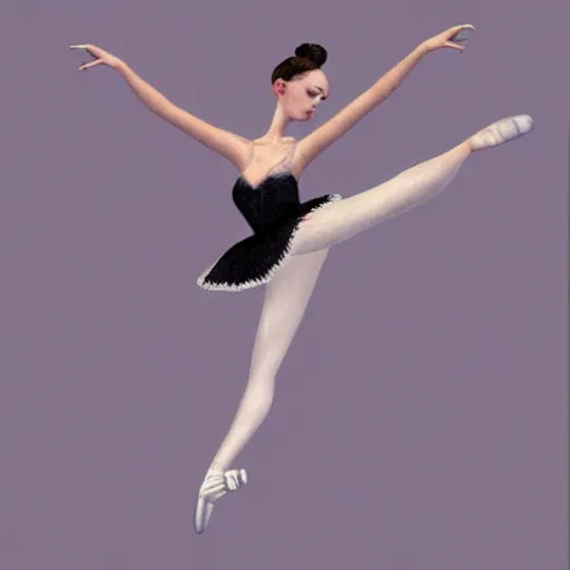 Image similar to ballerina by vargas