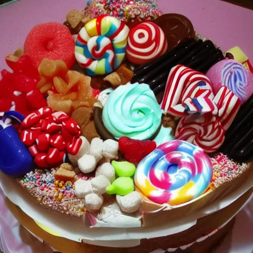 Prompt: What's inside a girl besides candy nad cake?