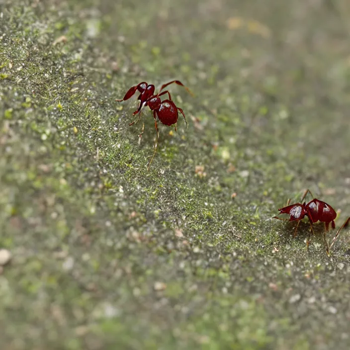 Image similar to from the view of an ant that about to be stepped on