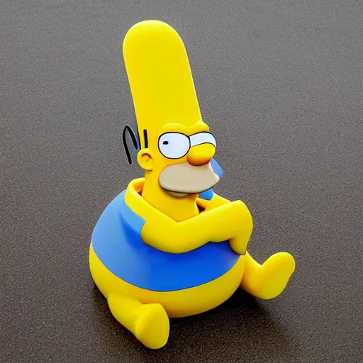 Image similar to Homer Simpson Rubber Duckie