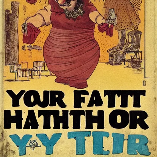 Image similar to your fat mother