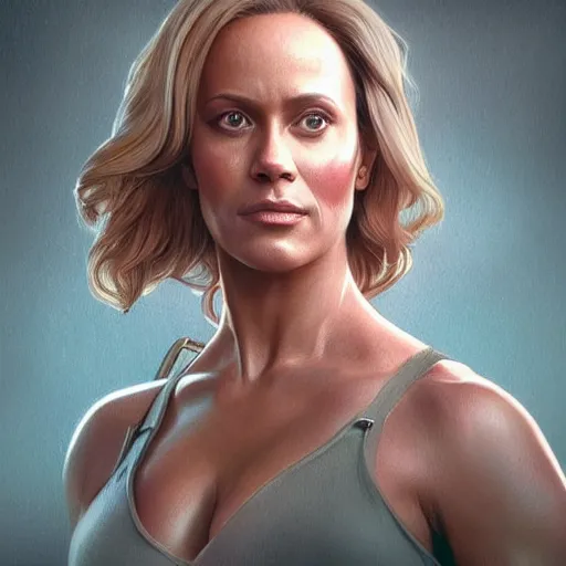 Prompt: full figure ultra realistic illustration, dwayne johnson as regina george, intricate, elegant, highly detailed, digital painting, artstation, concept art, smooth, sharp focus, illustration, art by artgerm and greg rutkowski and alphonse mucha