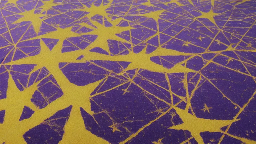 Prompt: velvet painting unexceptional star floor in a bright room, iso 2 0 0