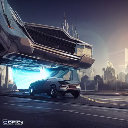 Image similar to sci-fi cars : wall near structure on : the coronation of napoleon painting : and digital billboard in the middle, unreal engine 5, keyshot, octane, artstation trending, ultra high detail, ultra realistic, cinematic, 8k, 16k, in style of zaha hadid, in plastic, dark, tilt shift,