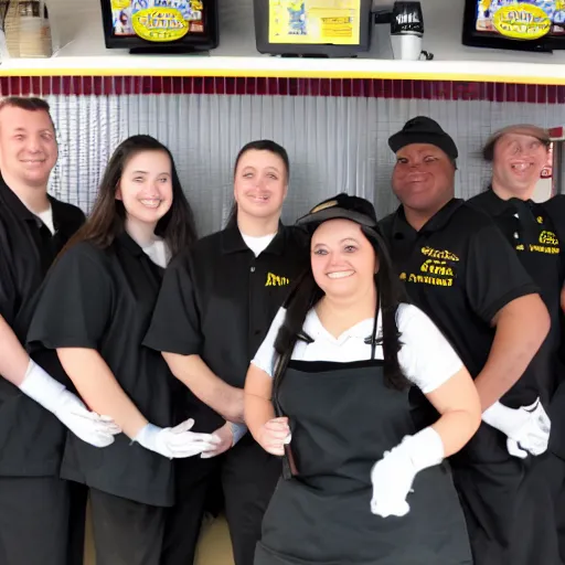 Image similar to wafflehouse employee's