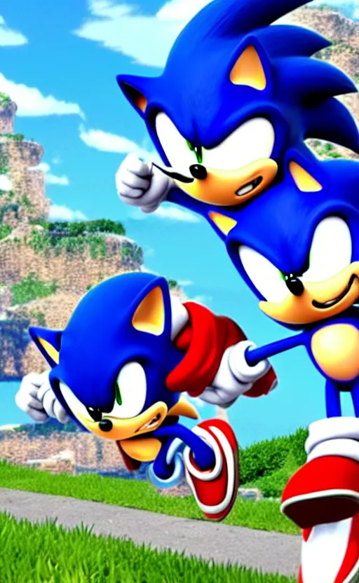 prompthunt: Sonic Mania 2 animated reveal trailer by Tyson Hesse