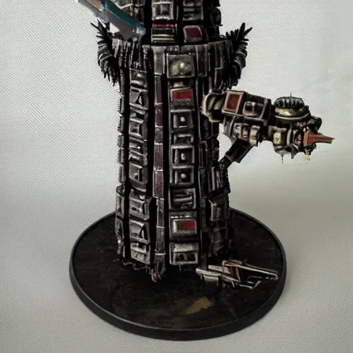 Prompt: hive spire of necromunda from warhammer 40k, grimdark