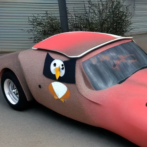 Image similar to owl car