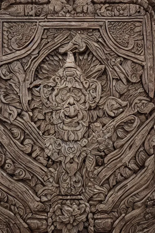 Prompt: intricated carved stone paneling | hyperdetailed | dwarven | 4k, 8k | fantasy | artstation | masterpiece