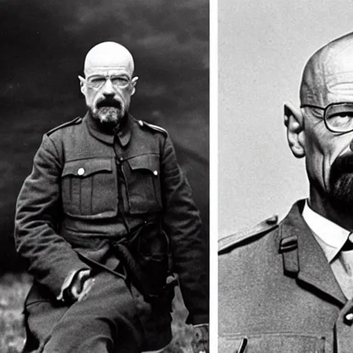 Prompt: Walter White in ww1