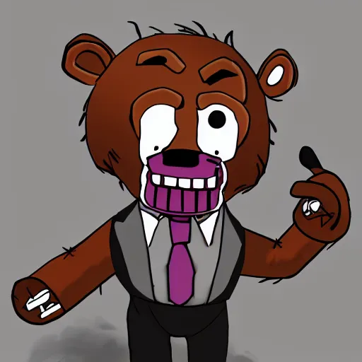 Image similar to saul goodman in five nights at freddy's