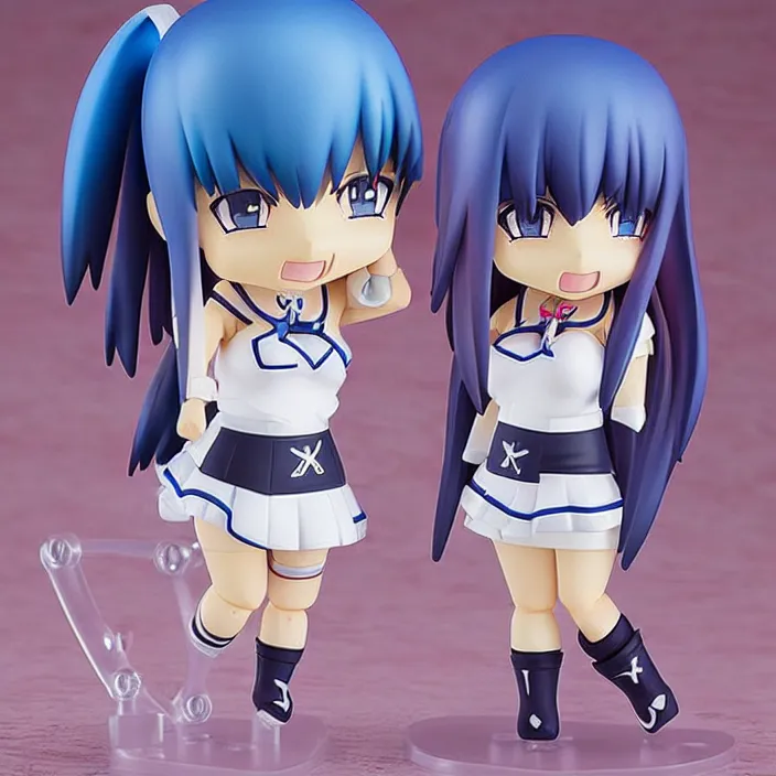 Image similar to stocking anarchy, an anime nendoroid of stocking anarchy, figurine, detailed product photo