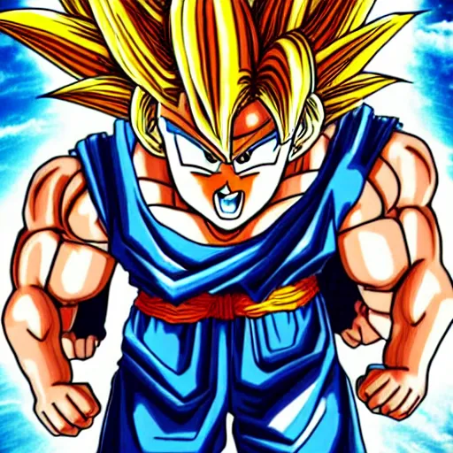 Image similar to quadraplegic goku