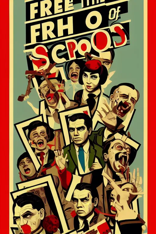 Prompt: free the school for the poor, propaganda poster. ultra realistic, pop art, pixel, bioshock art style, gta chinatown art style, artgerm and richard hamilton and mimmo rottela