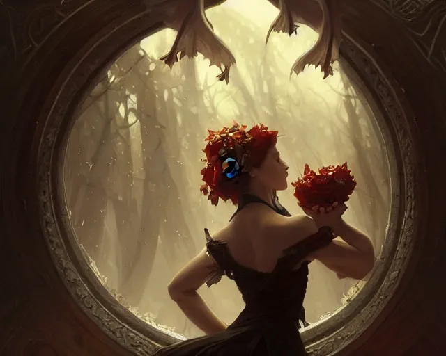 Image similar to photography of alex howitt, deep focus, d & d, fantasy, intricate, elegant, highly detailed, digital painting, artstation, concept art, matte, sharp focus, illustration, hearthstone, art by artgerm and greg rutkowski and alphonse mucha