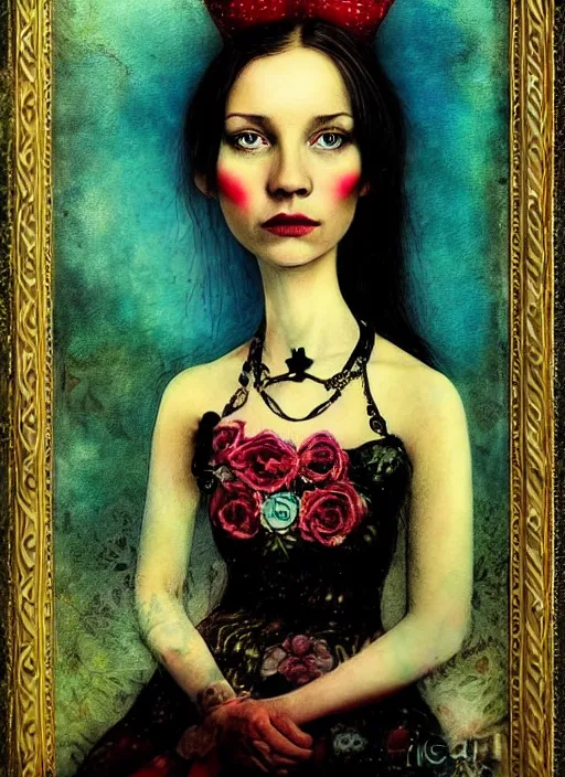 Image similar to a portrait of a pretty young lady by alexander jansson