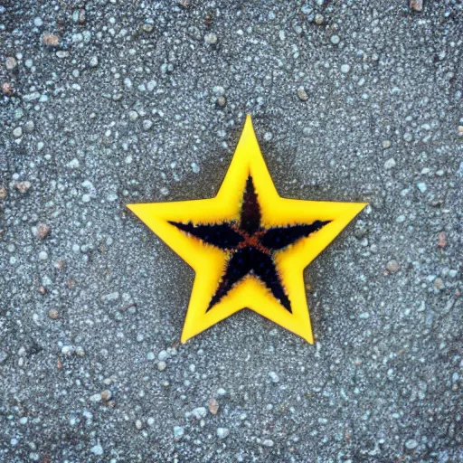 Prompt: national geographic professional photo of staryu, award winning