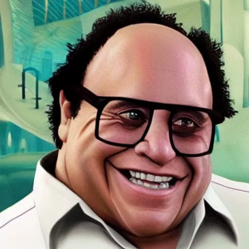 Image similar to danny devito as a ps 2 video game character